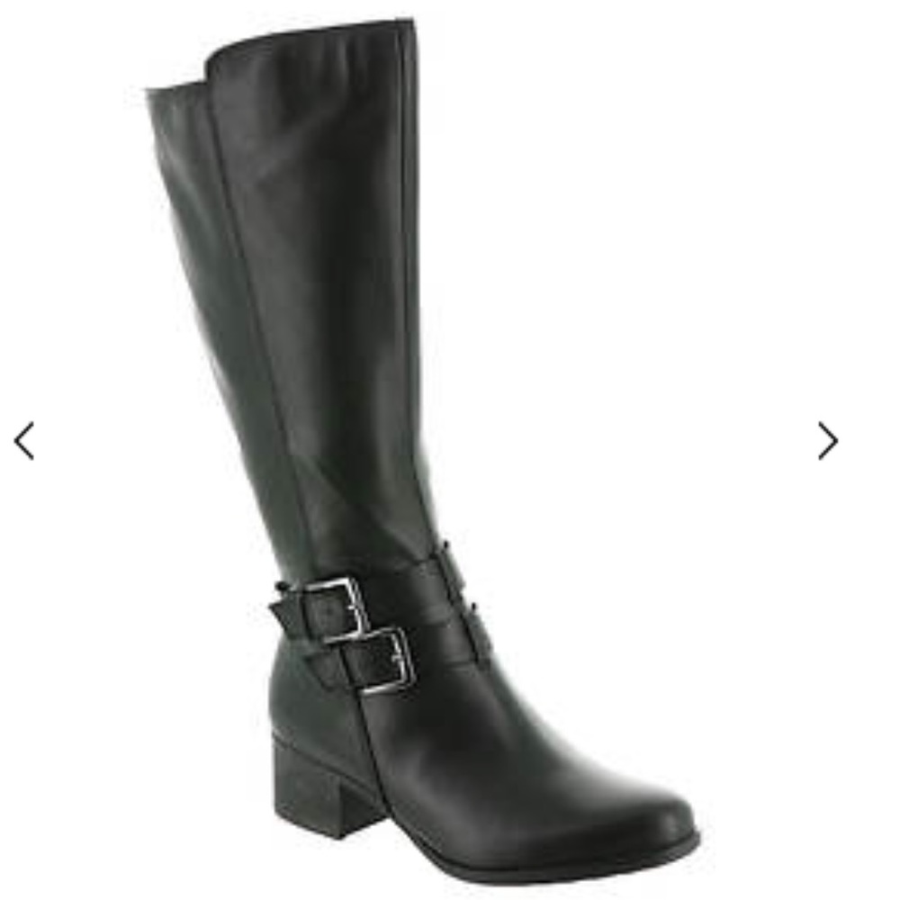 Naturalizer | Dale Wide Calf Leather Riding Boots Size 7.5 NEW